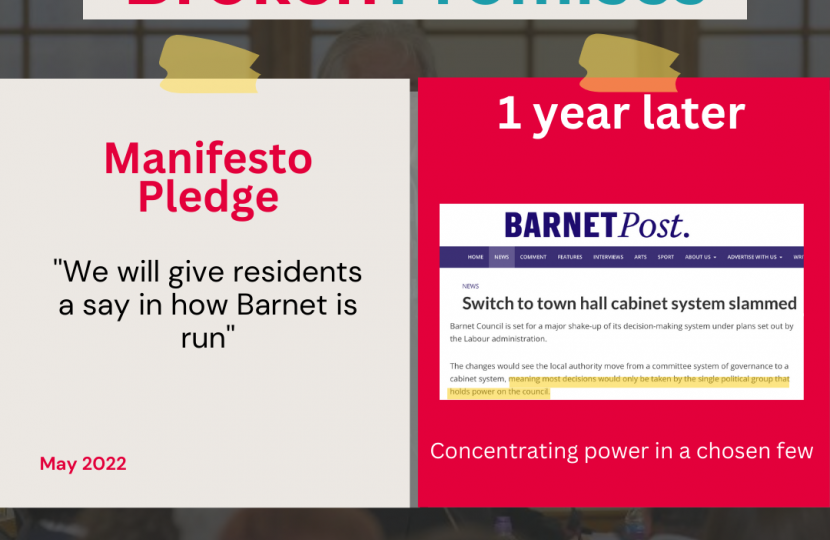 Barnet Labour has failed to be accountable